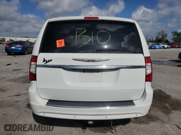 2014 Chrysler Town & Country Touring-L with VIN 2C4RC1CG1ER171074, listed as a Copart auction lot 51545655 with 82,040 mi miles and Salvage Title. Bid and sale history available at carsss.com. Image 6.