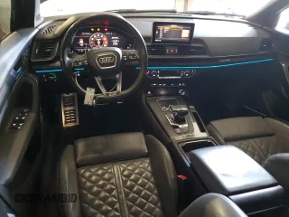 2018 Audi SQ5 Premium Plus with VIN WA1A4AFY0J2140061, listed as a Copart auction lot 42918335 with 111,415 mi miles and Salvage Title. Bid and sale history available at DreamBid. Image 8.