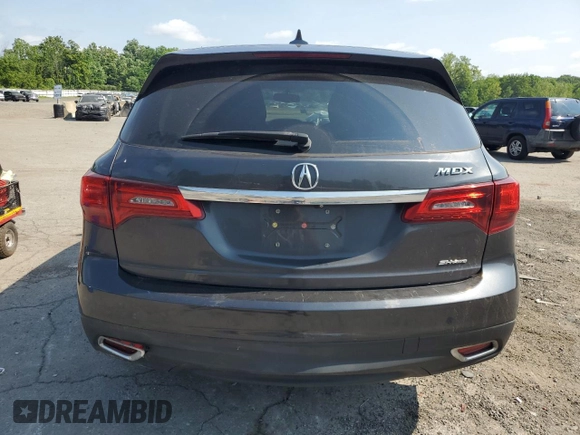 2015 Acura MDX с VIN 5FRYD4H21FB010971, выставлен на аукционе Copart как лот 66233125 с пробегом 129 789 миль миль и Списание • Salvage title. История ставок и продаж доступна на DreamBid. Изображение 6.