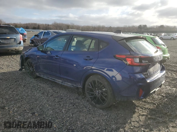 2024 Subaru Impreza RS with VIN JF1GUHJCXR8325690, listed as a Copart auction lot 42430525 with 7,199 mi miles and Salvage Title. Bid and sale history available at carsss.com. Image 2.
