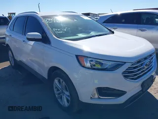 2019 Ford Edge SEL z VIN 2FMPK3J97KBC73053, wystawiony jako IAAI lot #41434650 z przebiegiem 136 425 mil mil oraz . Historia ofert i sprzedaży dostępna na DreamBid. Obrazek 1.