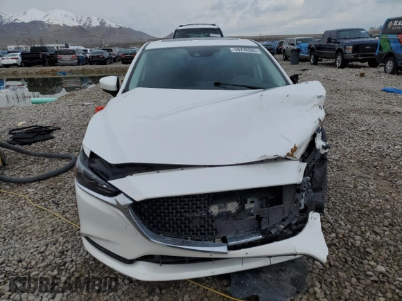2019 Mazda 6 Grand Touring with VIN JM1GL1TY8K1506394, listed as a Copart auction lot 50226305 with 51,394 mi miles and Salvage Title. Bid and sale history available at carsss.com. Image 5.