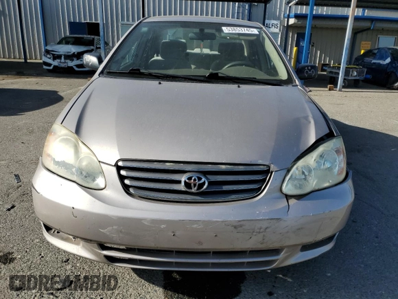 2003 Toyota Corolla CE with VIN 1NXBR32E13Z016340, listed as a Copart auction lot 53853745 with 149,510 mi miles and Salvage Title. Bid and sale history available at DreamBid. Image 5.