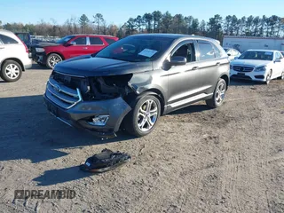 2016 Ford Edge Titanium with VIN 2FMPK3K92GBB99627, listed as a IAAI auction lot 41032729 with 122,110 mi miles. Bid and sale history available at carsss.com. Image 18.