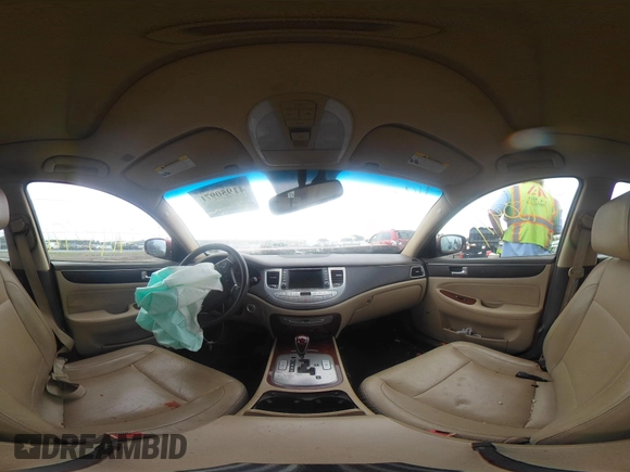 2012 Hyundai Genesis 3.8L z VIN KMHGC4DD2CU190449, wystawiony jako IAAI lot #41950971 z przebiegiem 180 008 mil mil oraz . Historia ofert i sprzedaży dostępna na DreamBid. Obrazek 19.