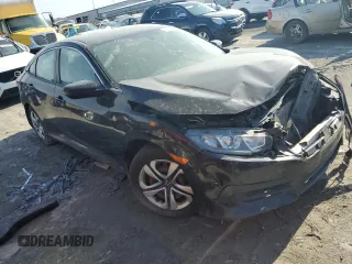 2018 Honda Civic Sedan LX with VIN 19XFC2F54JE002570, listed as a Copart auction lot 45884794 with 93,737 mi miles and Salvage Title. Bid and sale history available at carsss.com. Image 4.