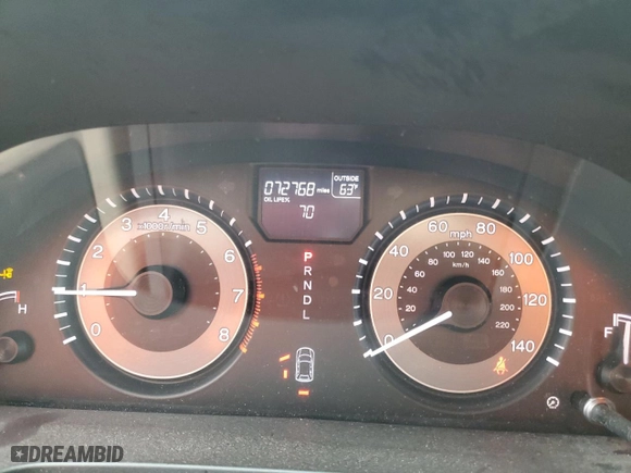 2016 Honda Odyssey EX-L with VIN 5FNRL5H61GB050471, listed as a Copart auction lot 51173675 with 72,768 mi miles and Salvage Title. Bid and sale history available at carsss.com. Image 9.