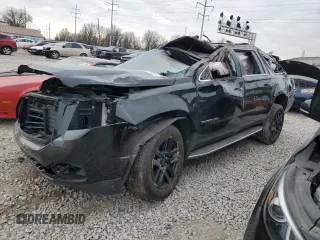 2019 GMC Yukon XL SLE z VIN 1GKS2FKC7KR312185, wystawiony jako Copart lot #83252454 z przebiegiem Nie podano mil oraz Nie do naprawy • Non repairable. Historia ofert i sprzedaży dostępna na DreamBid. Obrazek 1.