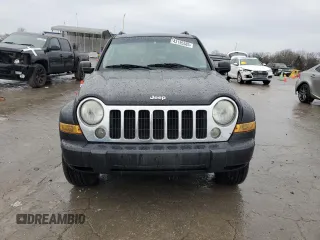 2005 Jeep Liberty Limited with VIN 1J4GK58K95W652061, listed as a Copart auction lot 43195585 with 150,181 mi miles and Salvage Title. Bid and sale history available at carsss.com. Image 5.