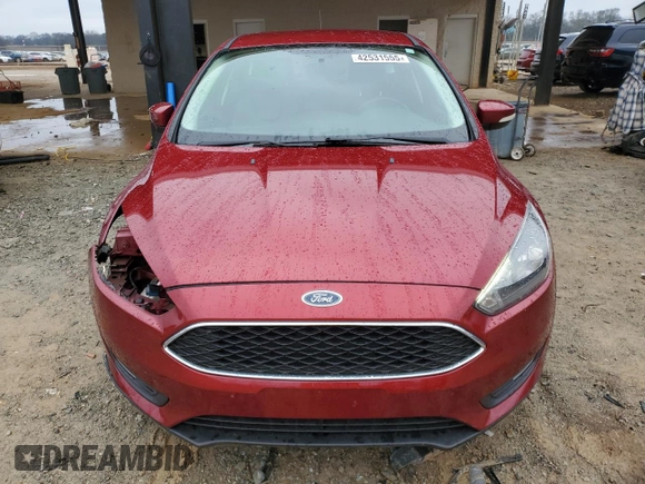 2015 Ford Focus SE with VIN 1FADP3K24FL381975, listed as a Copart auction lot 42531555 with 58,601 mi miles and Salvage Title. Bid and sale history available at carsss.com. Image 5.