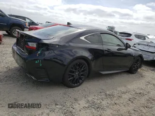2017 Lexus RC 350 z VIN JTHHE5BC0H5016219, wystawiony jako Copart lot #54383235 z przebiegiem 38 865 mil mil oraz Szkoda całkowita • Salvage title. Historia ofert i sprzedaży dostępna na DreamBid. Obrazek 3.