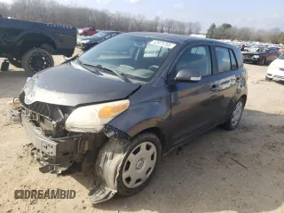 2011 Scion xD with VIN JTKKU4B44B1012243, listed as a Copart auction lot 43975765 with 201,000 mi miles and Salvage Title. Bid and sale history available at carsss.com. Image 1.