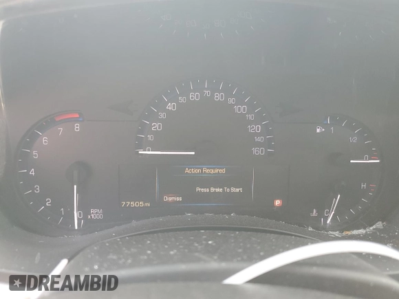 2013 Cadillac ATS Premium with VIN 1G6AF5SX4D0139518, listed as a Copart auction lot 49593475 with 77,505 mi miles and Salvage Title. Bid and sale history available at carsss.com. Image 9.