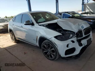 2016 BMW X6 sDrive35i with VIN 5UXKU0C59G0F93163, listed as a Copart auction lot 74148464 with 110,811 mi miles and Salvage Title. Bid and sale history available at carsss.com. Image 4.