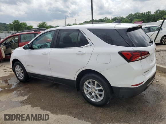 2022 Chevrolet Equinox LT z VIN 3GNAXKEV4NL158603, wystawiony jako Copart lot #60041425 z przebiegiem 17 974 mil mil oraz Szkoda całkowita • Salvage title. Historia ofert i sprzedaży dostępna na DreamBid. Obrazek 2.