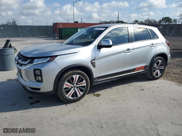 2022 Mitsubishi Outlander Sport ES with VIN JA4APUAU8NU004011, listed as a Copart auction lot 48368285 with 54,171 mi miles and Clean Title. Bid and sale history available at carsss.com. Image 1.