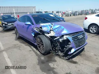 2012 Audi A7 Prestige with VIN WAU2GAFC8CN088845, listed as a IAAI auction lot 42438205 with 117,504 mi miles and . Bid and sale history available at DreamBid. Image 1.