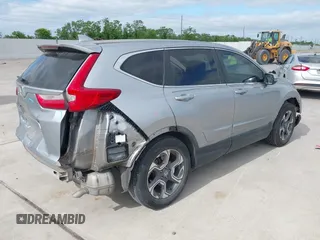 2018 Honda CR-V EX with VIN 7FARW1H57JE030874, listed as a IAAI auction lot 42000029 with 44,445 mi miles and . Bid and sale history available at carsss.com. Image 4.