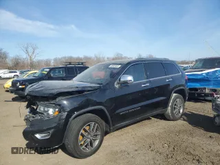 2018 Jeep Grand Cherokee Limited with VIN 1C4RJFBG3JC406498, listed as a Copart auction lot 48665865 with 121,948 mi miles and Salvage Title. Bid and sale history available at DreamBid. Image 1.