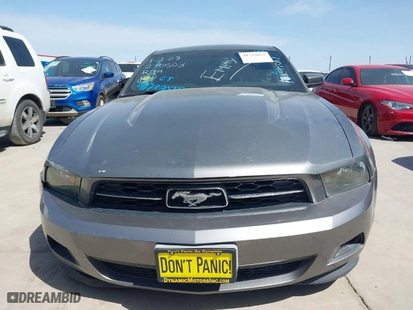 2012 Ford Mustang V6 Premium with VIN 1ZVBP8AM5C5275503, listed as a IAAI auction lot 41732075 with 176,990 mi miles. Bid and sale history available at carsss.com. Image 12.