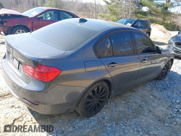 2013 BMW 3 Series 328i xDrive with VIN WBA3B5C56DF594444, listed as a IAAI auction lot 41776495 with 150,434 mi miles. Bid and sale history available at carsss.com. Image 4.