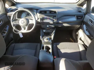 2020 Nissan LEAF SV Plus with VIN 1N4BZ1CP4LC311260, listed as a Copart auction lot 78958284 with 33,684 mi miles and Salvage Title. Bid and sale history available at DreamBid. Image 8.