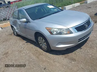 2010 Honda Accord LX with VIN 1HGCP2F3XAA085819, listed as a IAAI auction lot 42619048 with 159,400 mi miles and . Bid and sale history available at DreamBid. Image 1.