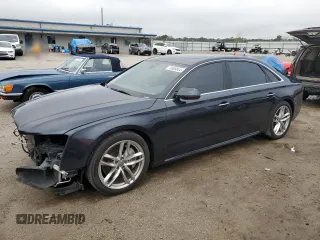 2017 Audi A8 L with VIN WAU44AFD4HN010791, listed as a Copart auction lot 78886844 with 133,870 mi miles and Salvage Title. Bid and sale history available at carsss.com. Image 1.