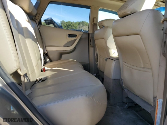 2003 Nissan Murano SL with VIN JN8AZ08W23W223231, listed as a Copart auction lot 88896735 with 142,580 mi miles and Salvage Title. Bid and sale history available at carsss.com. Image 11.