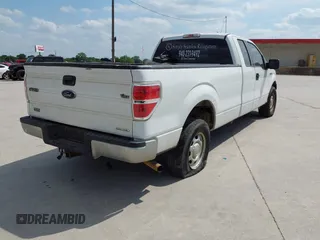 2013 Ford F-150 XL w/HD Payload Pkg with VIN 1FTVX1CF8DKD55791, listed as a IAAI auction lot 41987479 with 285,410 mi miles. Bid and sale history available at carsss.com. Image 4.