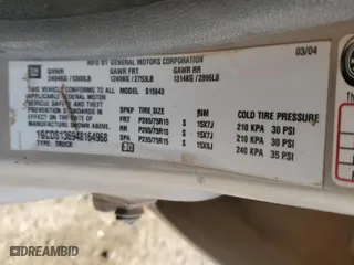 2004 Chevrolet Colorado 1SE LS Z71 with VIN 1GCDS136948164968, listed as a Copart auction lot 42053815 with 179,074 mi miles and Salvage Title. Bid and sale history available at carsss.com. Image 14.