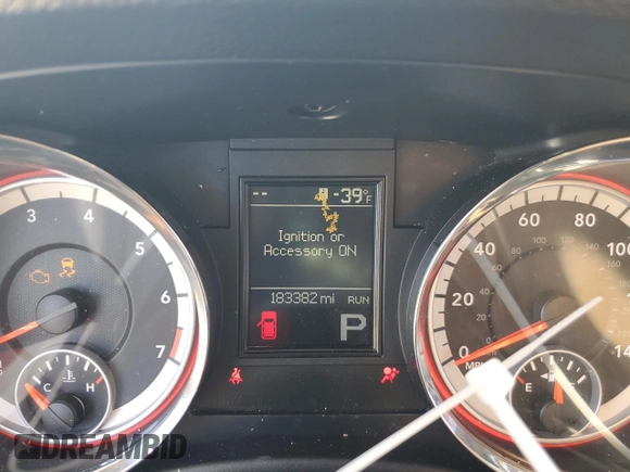 2012 Dodge Durango Citadel with VIN 1C4RDHEG9CC306245, listed as a Copart auction lot 68338204 with 183,382 mi miles and Salvage title. Bid and sale history available at DreamBid. Image 9.