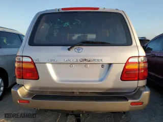 2000 Toyota Land Cruiser with VIN JT3HT05J6Y0111874, listed as a Copart auction lot 76756954 with 212,388 mi miles and Non Repairable. Bid and sale history available at carsss.com. Image 6.