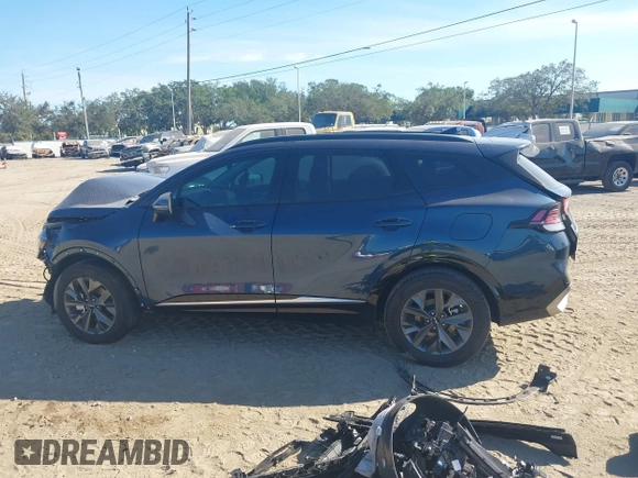 2024 Kia Sportage SX-Prestige with VIN KNDPXCDG0R7124647, listed as a IAAI auction lot 41058974 with 16,436 mi miles and . Bid and sale history available at DreamBid. Image 14.