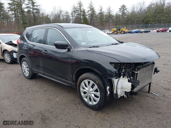 2017 Nissan Rogue SL with VIN JN8AT2MT6HW389641, listed as a IAAI auction lot 41788719 with 142,555 mi miles. Bid and sale history available at carsss.com. Image 1.