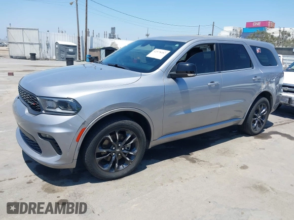 2021 Dodge Durango GT Plus with VIN 1C4RDJDG8MC641782, listed as a IAAI auction lot 42578187 with 80,796 mi miles and . Bid and sale history available at DreamBid. Image 16.