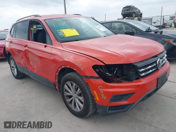 2018 Volkswagen Tiguan S с VIN 3VV1B7AX8JM090047, выставлен на аукционе IAAI как лот 42184116 с пробегом 121 085 миль миль и . История ставок и продаж доступна на DreamBid. Изображение 1.