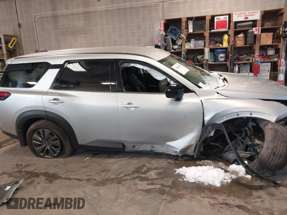 2023 Nissan Pathfinder S with VIN 5N1DR3AC3PC219508, listed as a IAAI auction lot 41808087 with 54,669 mi miles and . Bid and sale history available at DreamBid. Image 14.