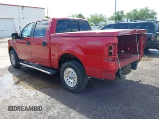 2008 Ford F-150 XLT with VIN 1FTPW14518FA62606, listed as a IAAI auction lot 41923904 with 123,010 mi miles. Bid and sale history available at carsss.com. Image 3.