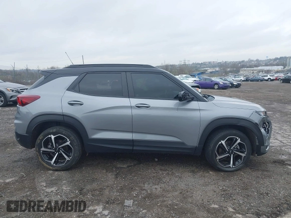 2023 Chevrolet TrailBlazer RS with VIN KL79MUSL3PB011922, listed as a IAAI auction lot 41943713 with 43,742 mi miles and . Bid and sale history available at DreamBid. Image 14.