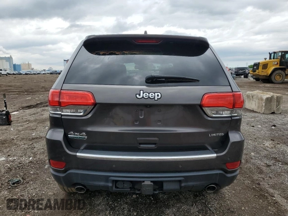 2014 Jeep Grand Cherokee Limited with VIN 1C4RJFBM1EC352484, listed as a Copart auction lot 57983305 with 157,143 mi miles and Salvage title. Bid and sale history available at DreamBid. Image 6.