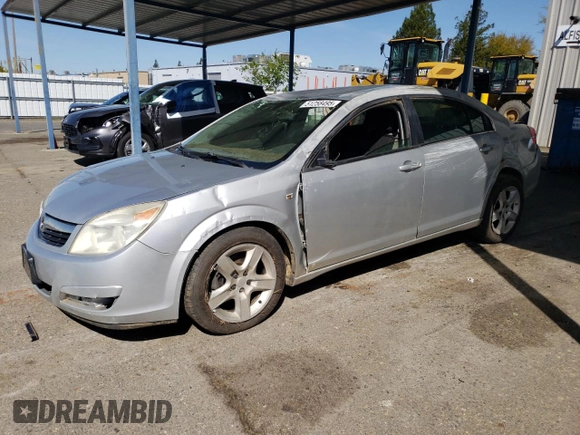 2009 Saturn Aura XE with VIN 1G8ZS57B99F182341, listed as a Copart auction lot 51258495 with 117,670 mi miles and Salvage Title. Bid and sale history available at DreamBid. Image 1.