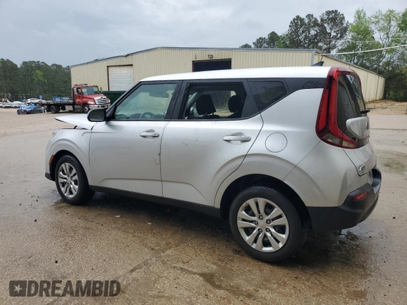 2020 Kia Soul LX with VIN KNDJ23AU1L7723482, listed as a Copart auction lot 52073515 with 110,068 mi miles and Salvage Title. Bid and sale history available at carsss.com. Image 2.