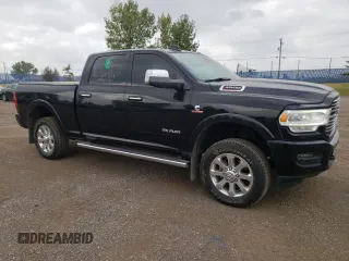 2019 Ram 3500 Laramie with VIN 3C63R3EL2KG569185, listed as a Copart auction lot 67362384 with 160,580 mi miles and Salvage Title. Bid and sale history available at carsss.com. Image 4.