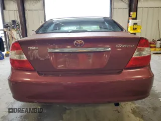 2004 Toyota Camry LE with VIN 4T1BE32K34U302354, listed as a Copart auction lot 50139965 with 201,000 mi miles and Salvage Title. Bid and sale history available at carsss.com. Image 6.