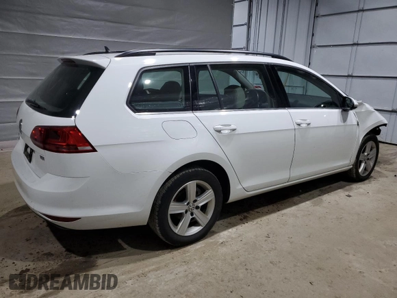 2015 Volkswagen Golf SportWagen TDI SE with VIN 3VWCA7AU0FM501705, listed as a Copart auction lot 48481995 with 133,894 mi miles and Salvage Title. Bid and sale history available at carsss.com. Image 3.