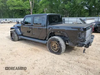 2021 Jeep Gladiator High Altitude with VIN 1C6HJTFGXML570864, listed as a Copart auction lot 56964975 with 67,538 mi miles and Salvage title. Bid and sale history available at DreamBid. Image 2.