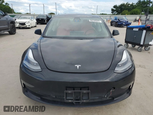 2021 Tesla Model 3 Long Range z VIN 5YJ3E1EB9MF006708, wystawiony jako Copart lot #56230525 z przebiegiem 41 744 mil mil oraz Szkoda całkowita • Salvage title. Historia ofert i sprzedaży dostępna na DreamBid. Obrazek 5.