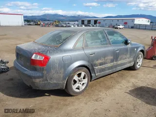 2002 Audi A4 3.0L with VIN WAULT68E62A309019, listed as a IAAI auction lot 42040404 with 211,805 mi miles. Bid and sale history available at carsss.com. Image 4.