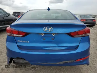 2018 Hyundai Elantra SEL with VIN 5NPD84LF2JH308471, listed as a Copart auction lot 55186975 with 176,505 mi miles and Clean Title. Bid and sale history available at DreamBid. Image 6.